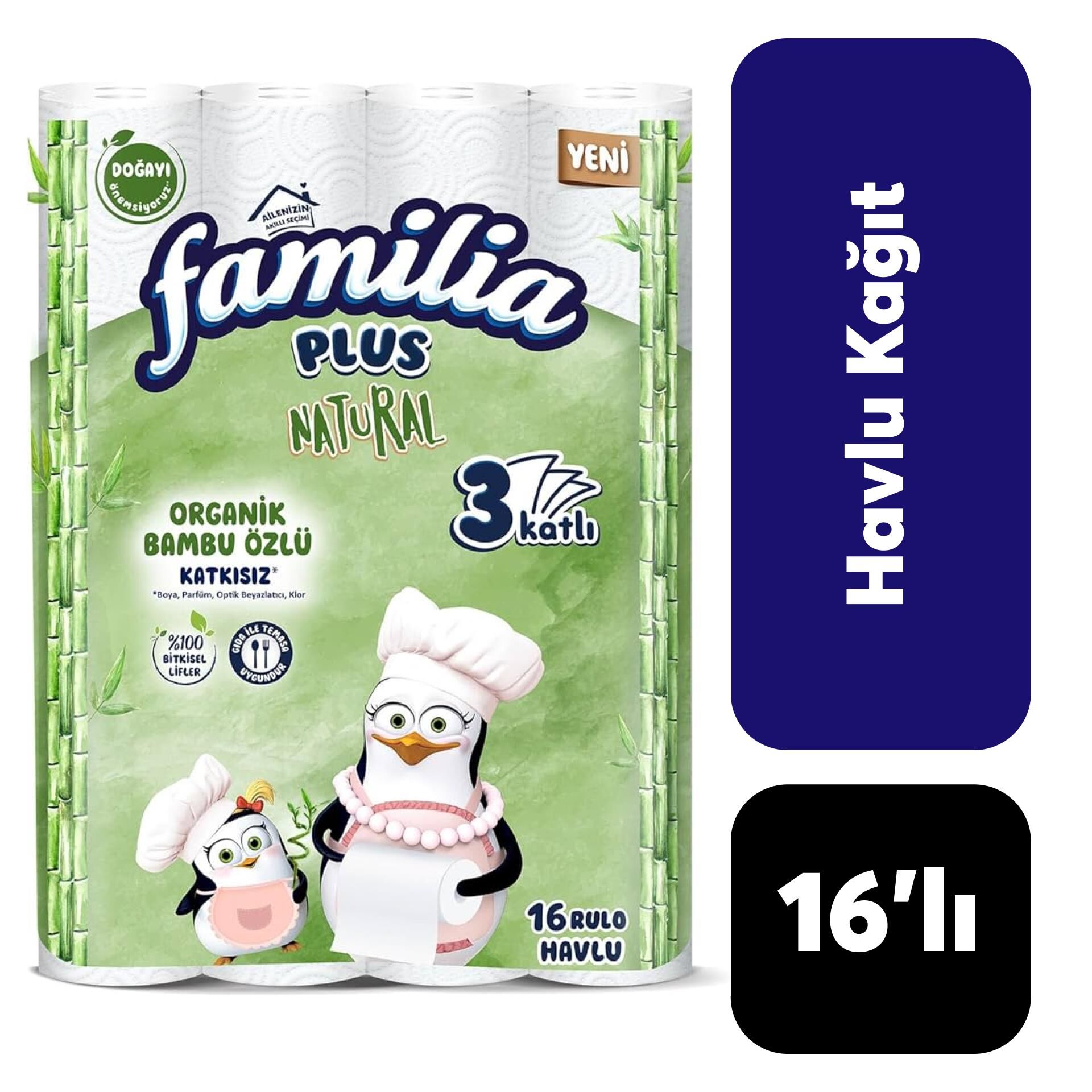 Kağıt Havlu Familia 16 Rulo
