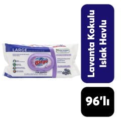 Yüzey Temizlik Havlusu Bingo 96'lı Lavanta Kokulu