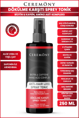 .Ceremony 250 ml Saç Toniği  Dökülme Karşıtı