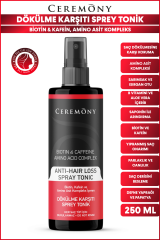 .Ceremony 250 ml Saç Toniği  Dökülme Karşıtı