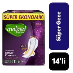 Molped Supernight Gece 14'li