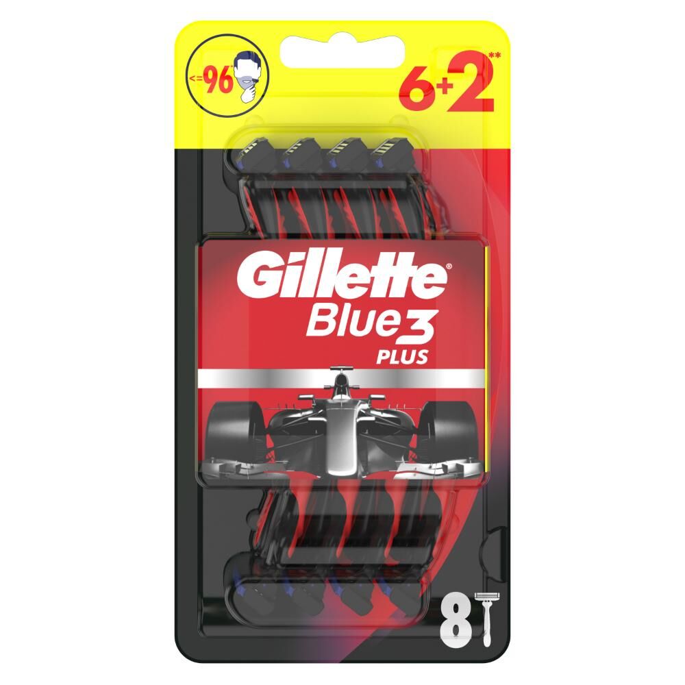 Gillette Blue-3 Plus Blister Nitro 8'li