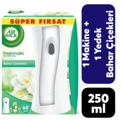 Koku Makine + Yedek Sprey Air Wick 250 ml Bahar Çiçekleri