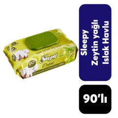 Islak Mendil Sleepy Zeytinyağı Kokulu 90 Lı