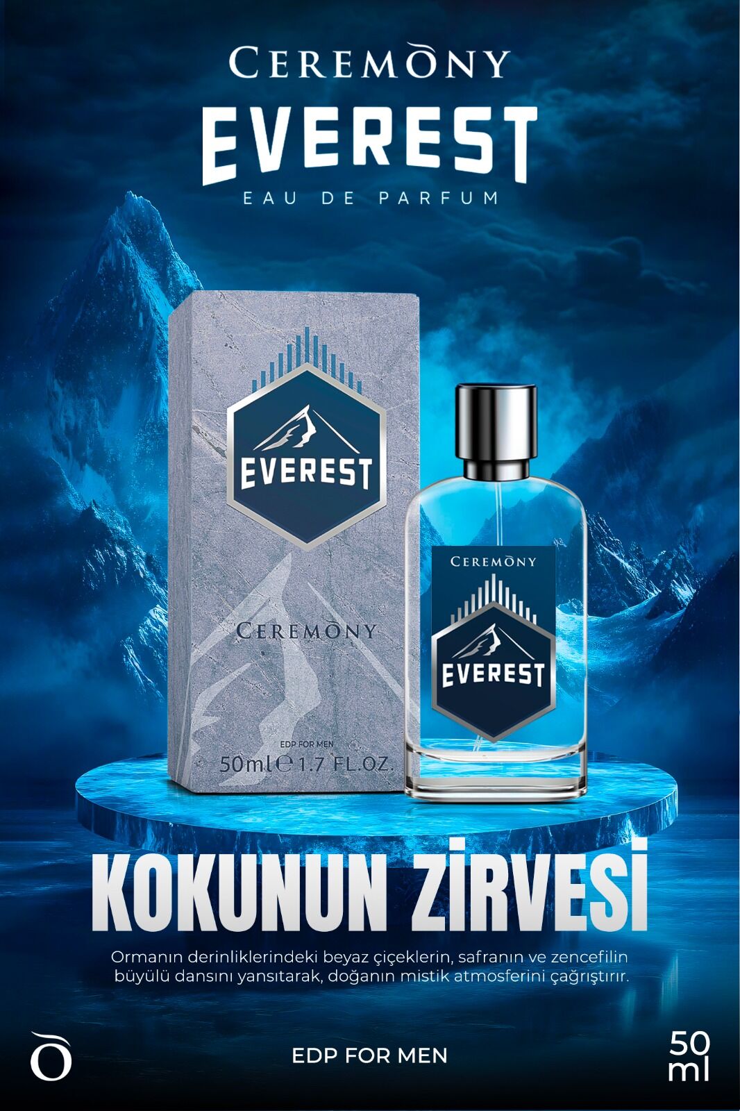 .Ceremony Erkek Parfüm EDP 50 ml Everest