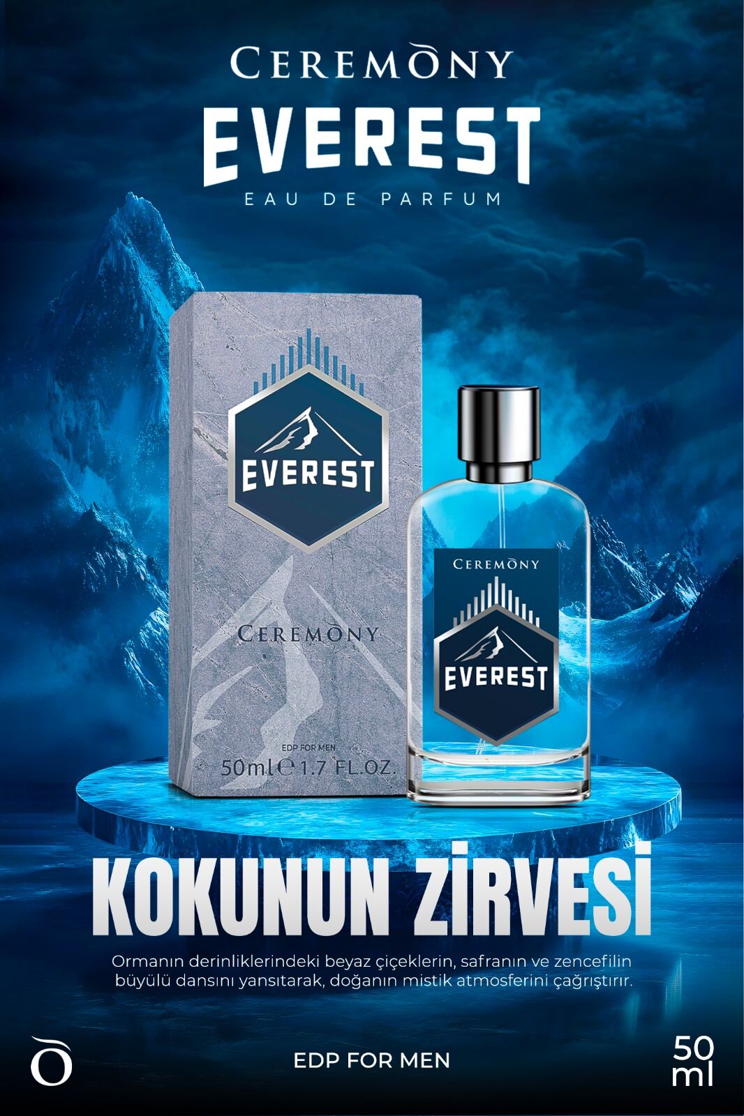Ceremony Erkek Parfüm EDP 50 ml Everest