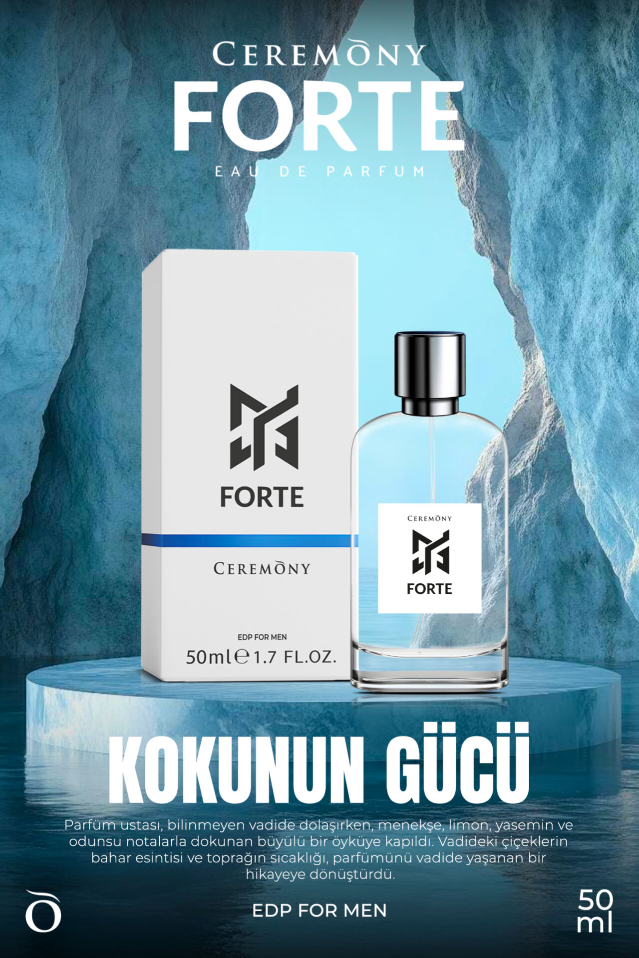 .Ceremony Erkek Parfüm EDP 50 ml Forte