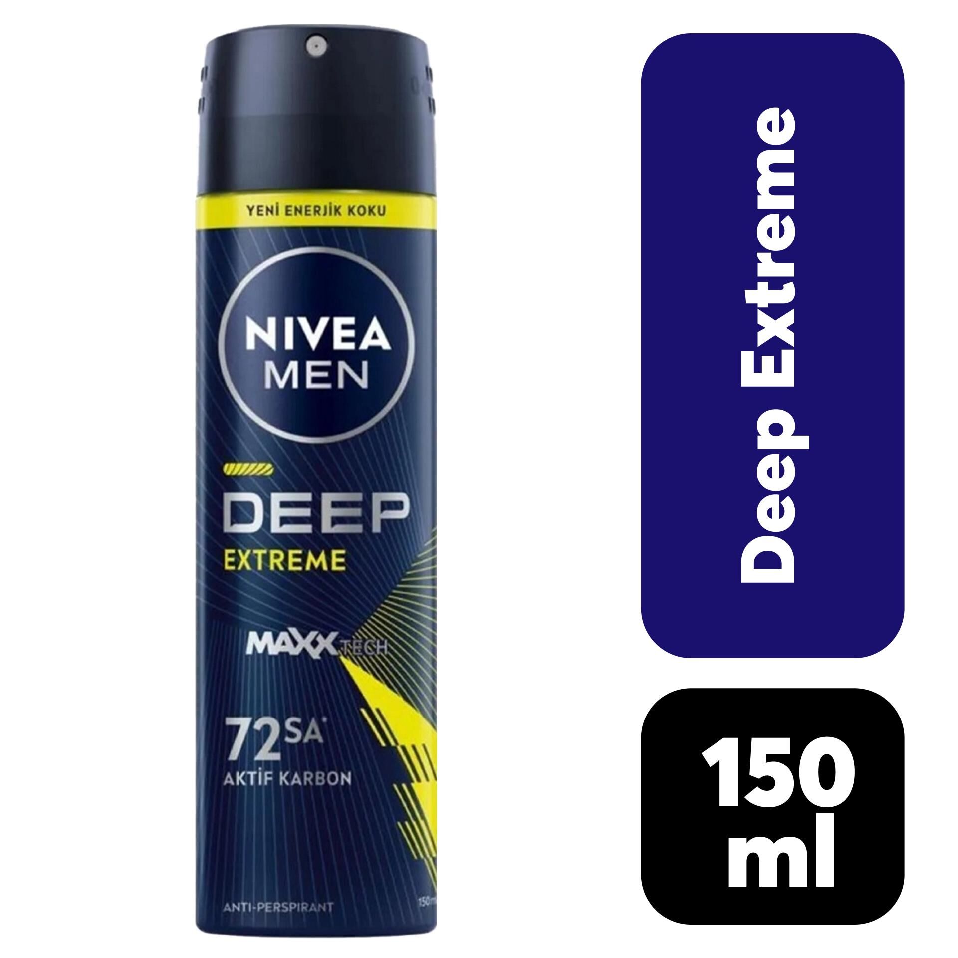 Nivea Deodorant Erkek 150 ml Deep Extreme