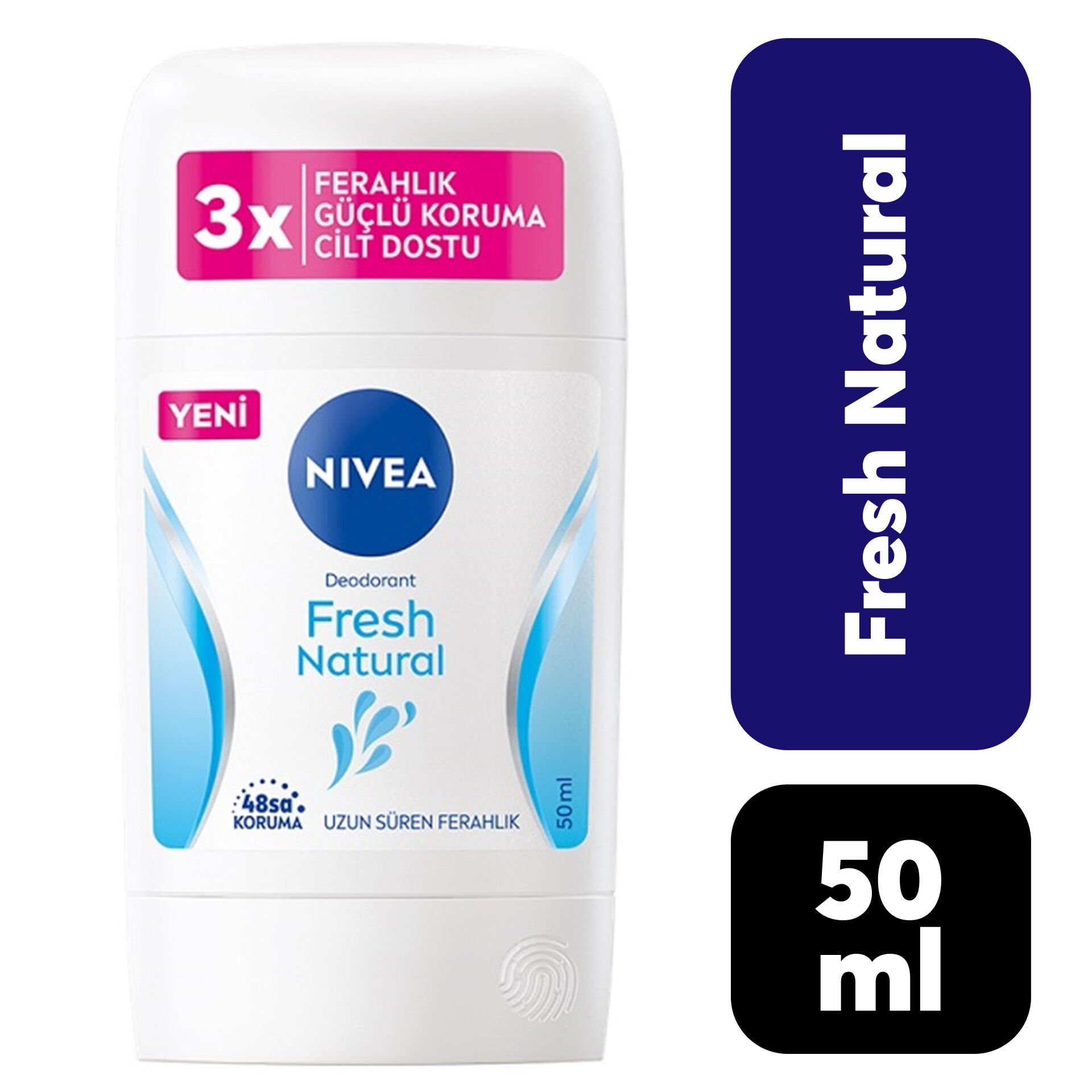 Stick Kadın Nivea 50 ml Fresh Natural
