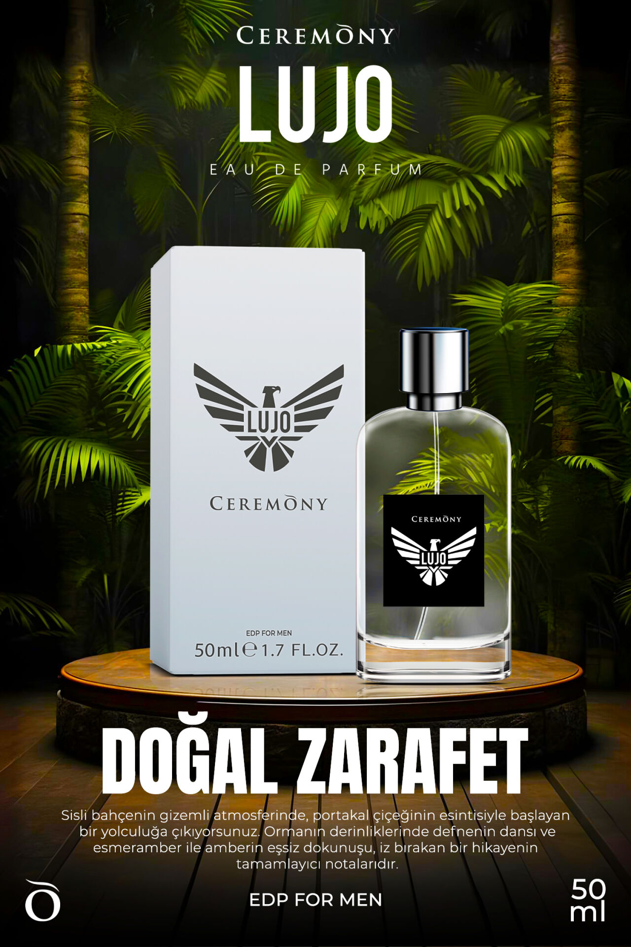 .Ceremony Erkek Parfüm EDP 50 ml Lujo