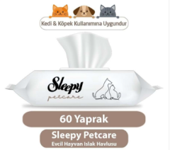 Pet Sleepy Petcare Pet Havlu 60 Lı