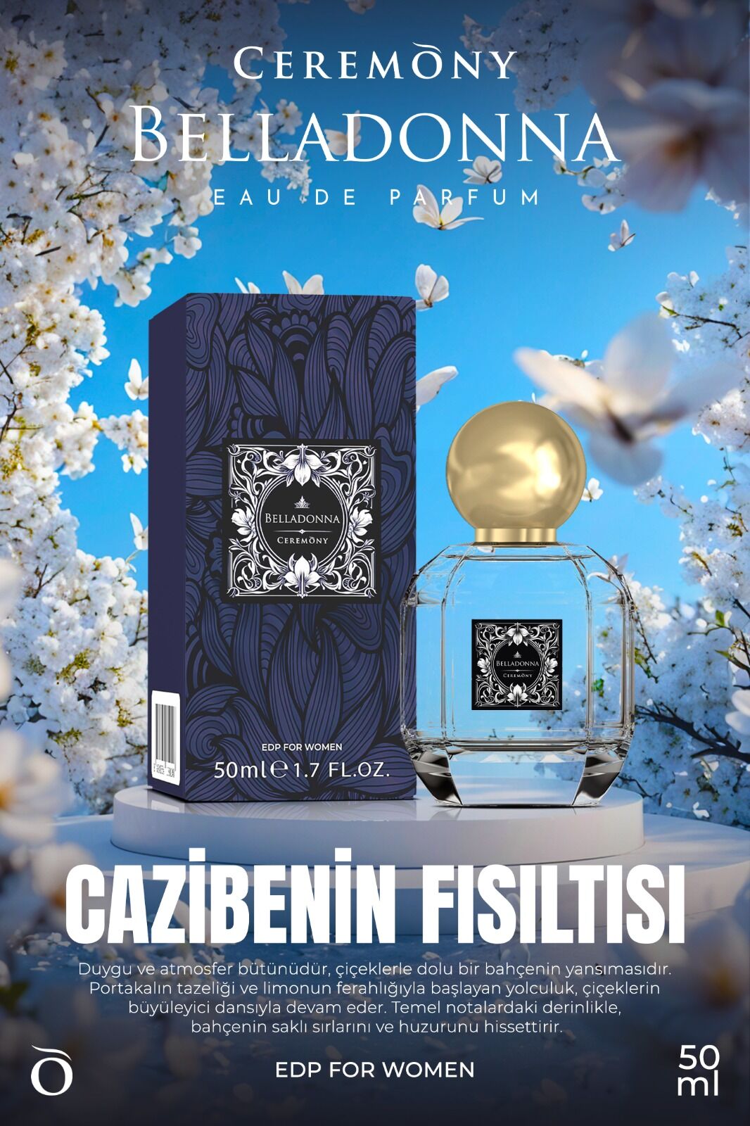 Ceremony Kadın Parfüm EDP 50 ml Belladonna