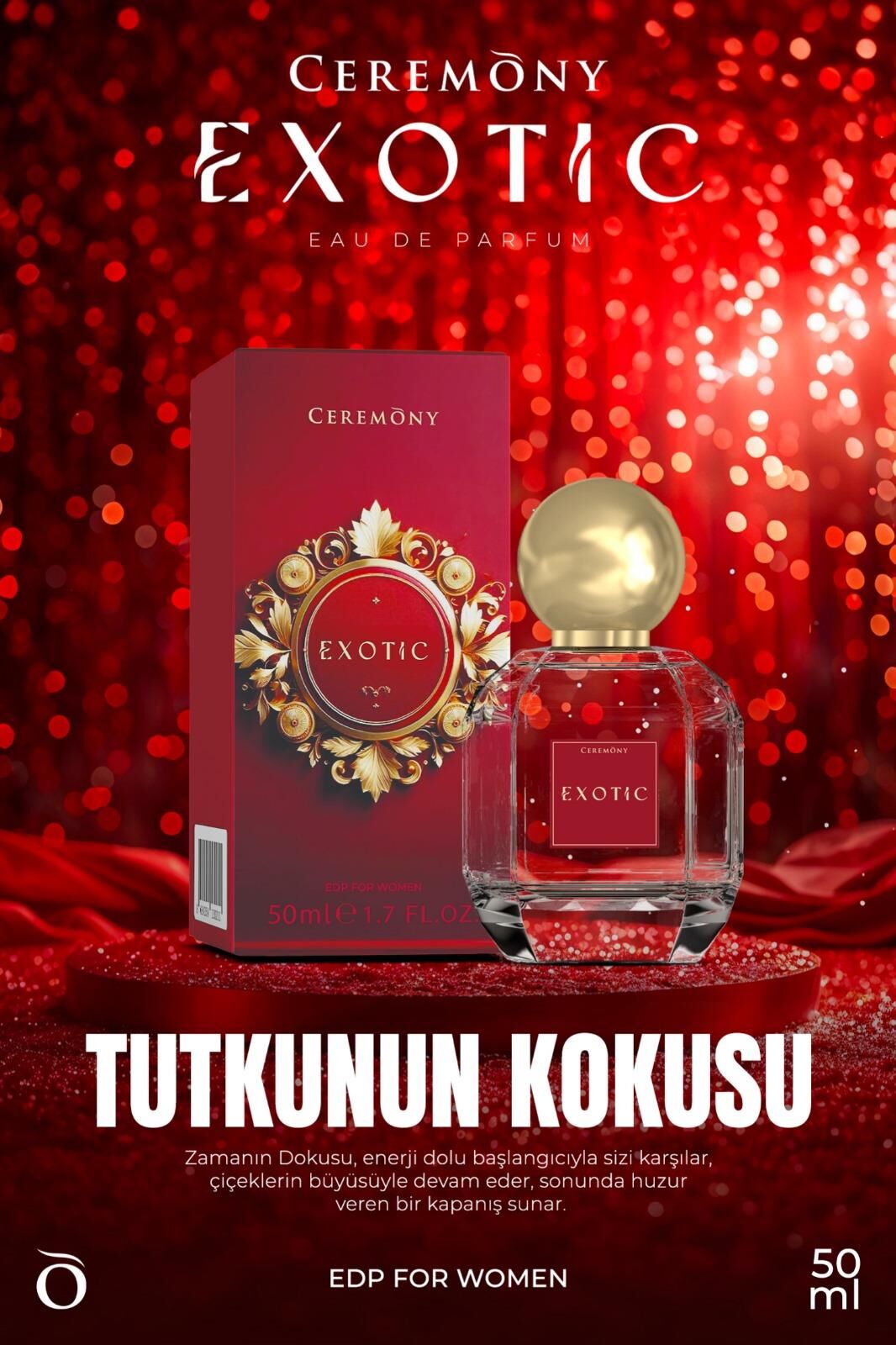 Ceremony Kadın Parfüm EDP 50 ml Exotic