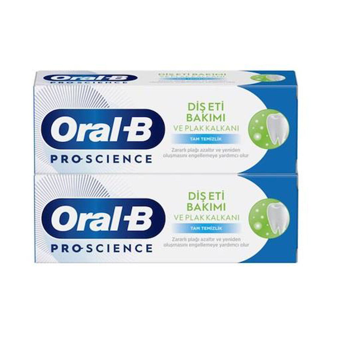 Diş Macunu Oral-B 50 ml + 50 ml Diş Eti Bakımı