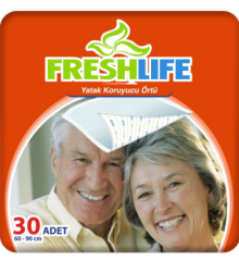 Bakım Örtüsü Freshlife Yatak Koruyucu Örtü 69*90 Cm 30'lu