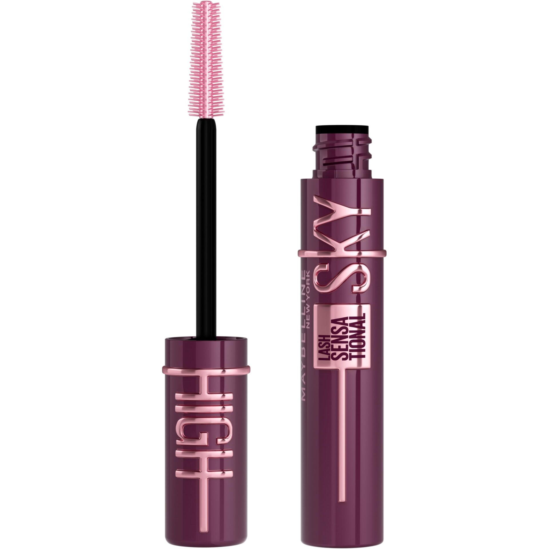 Maskara Loreal Paris Maybelline Sky High Burgundy Haze