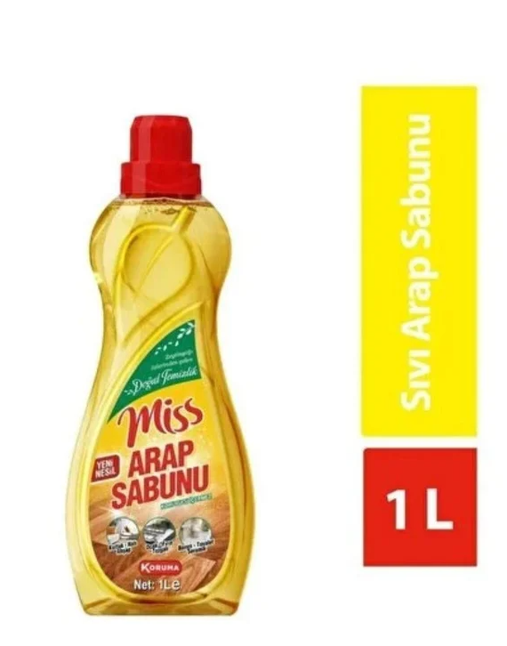 Miss Arap Sabunu Zeytinyağ Özlü 1 L