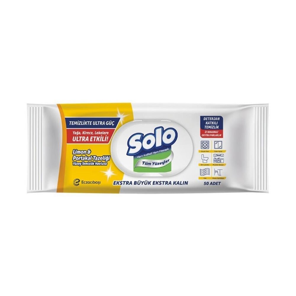 Yüzey Temizlik Solo 100'lü Limon Portakal