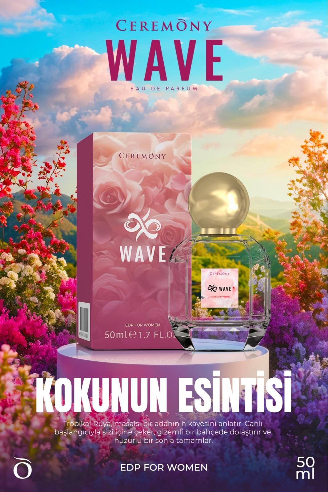 Ceremony Kadın Parfüm EDP 50 ml Wave