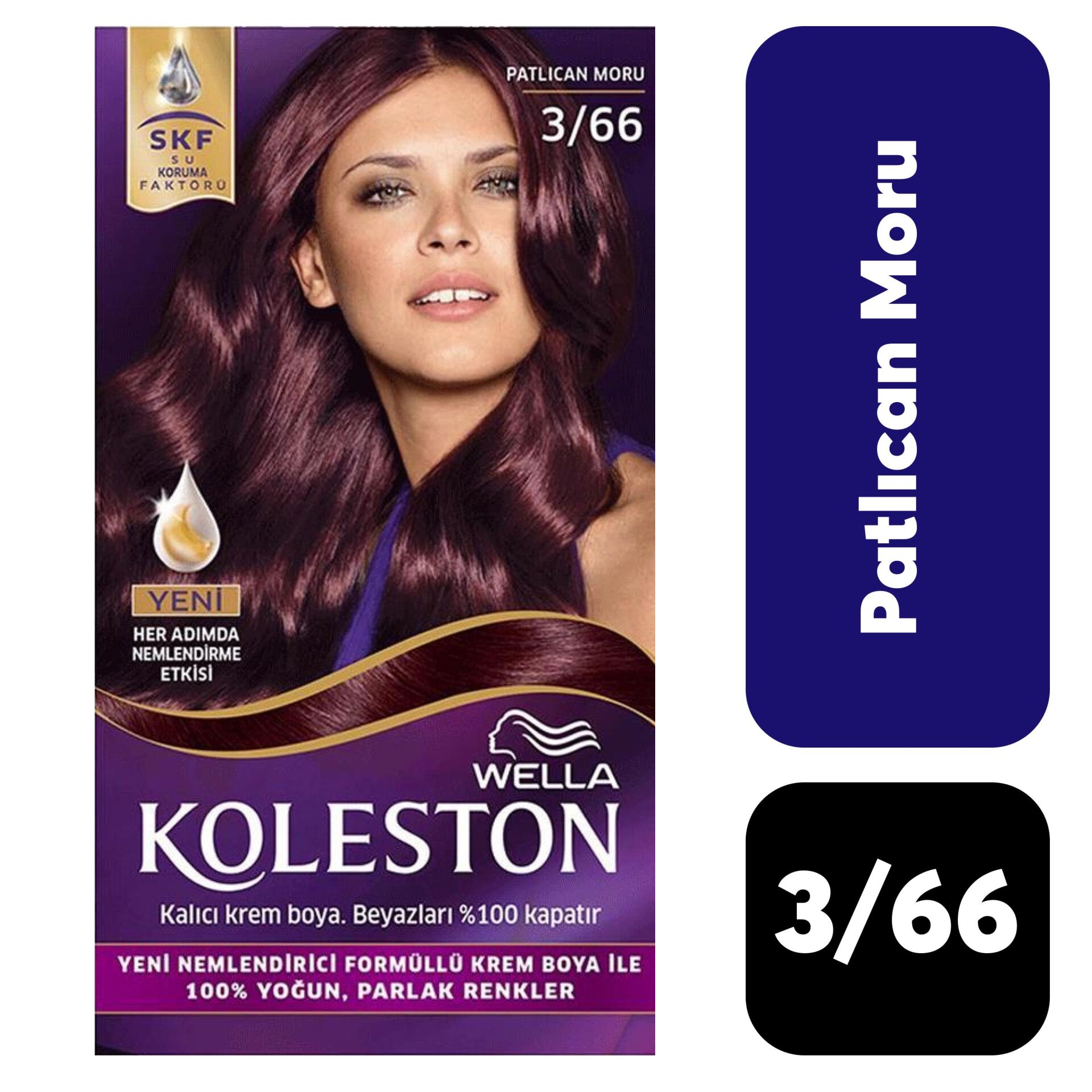 .Set Koleston Kit .3/66 Patlıcan Moru