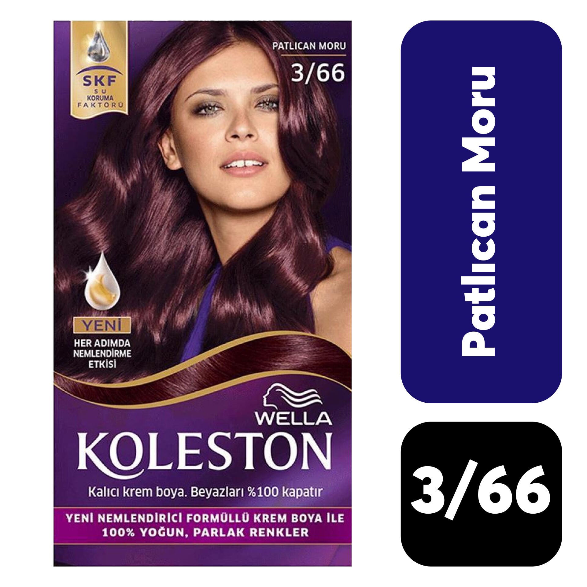 .Set Koleston Kit .3/66 Patlıcan Moru