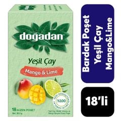 .Doğadan 18’li Yeşil Çay Mango & Lime