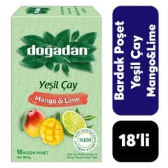 .Doğadan 18’li Yeşil Çay Mango & Lime