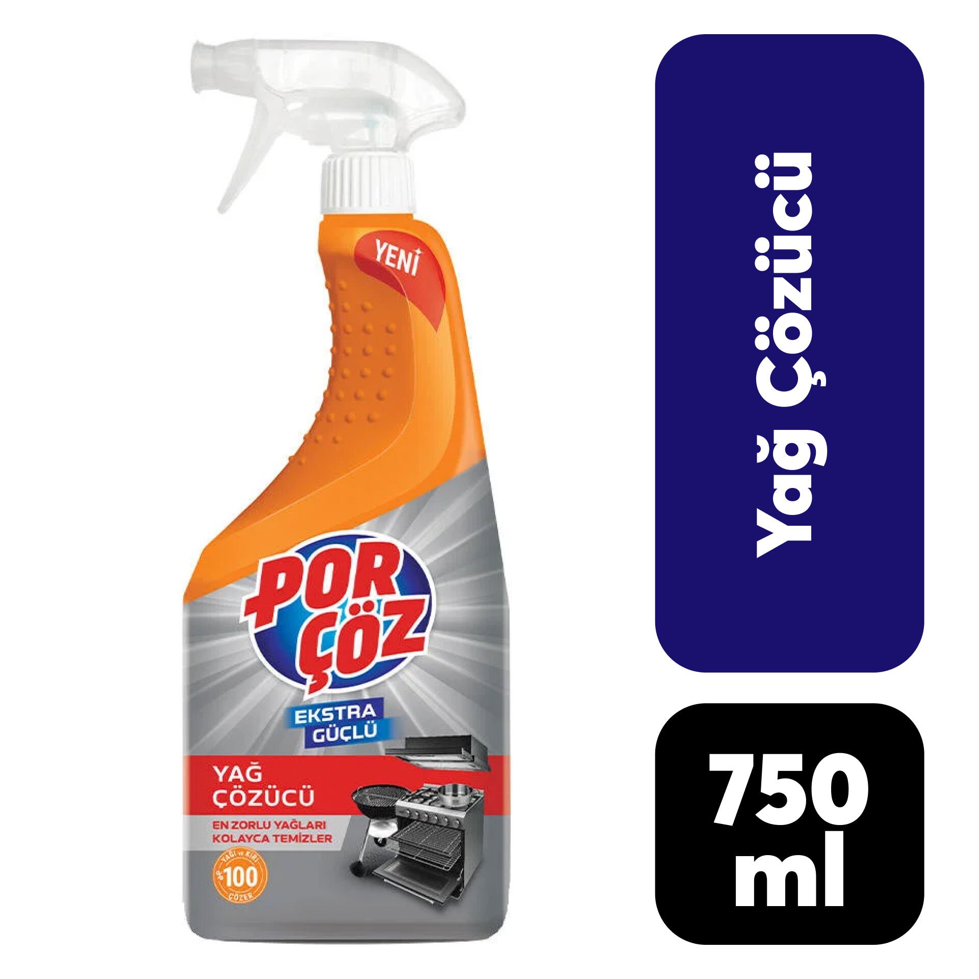 Çözücü Sprey Porçöz 750 ml Yağ