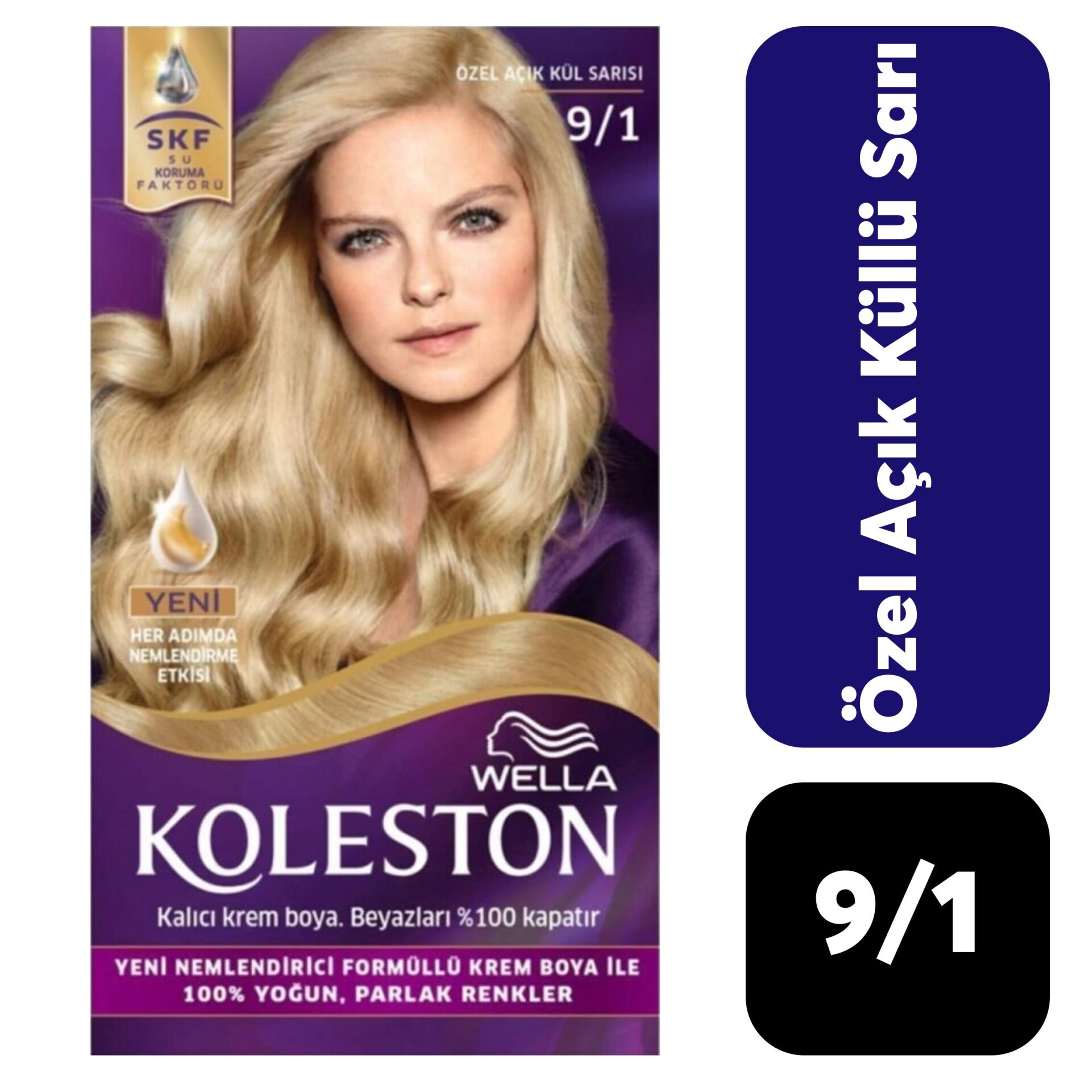 .Set Koleston Kit .9/1 Özel Açık Küllü Sarı