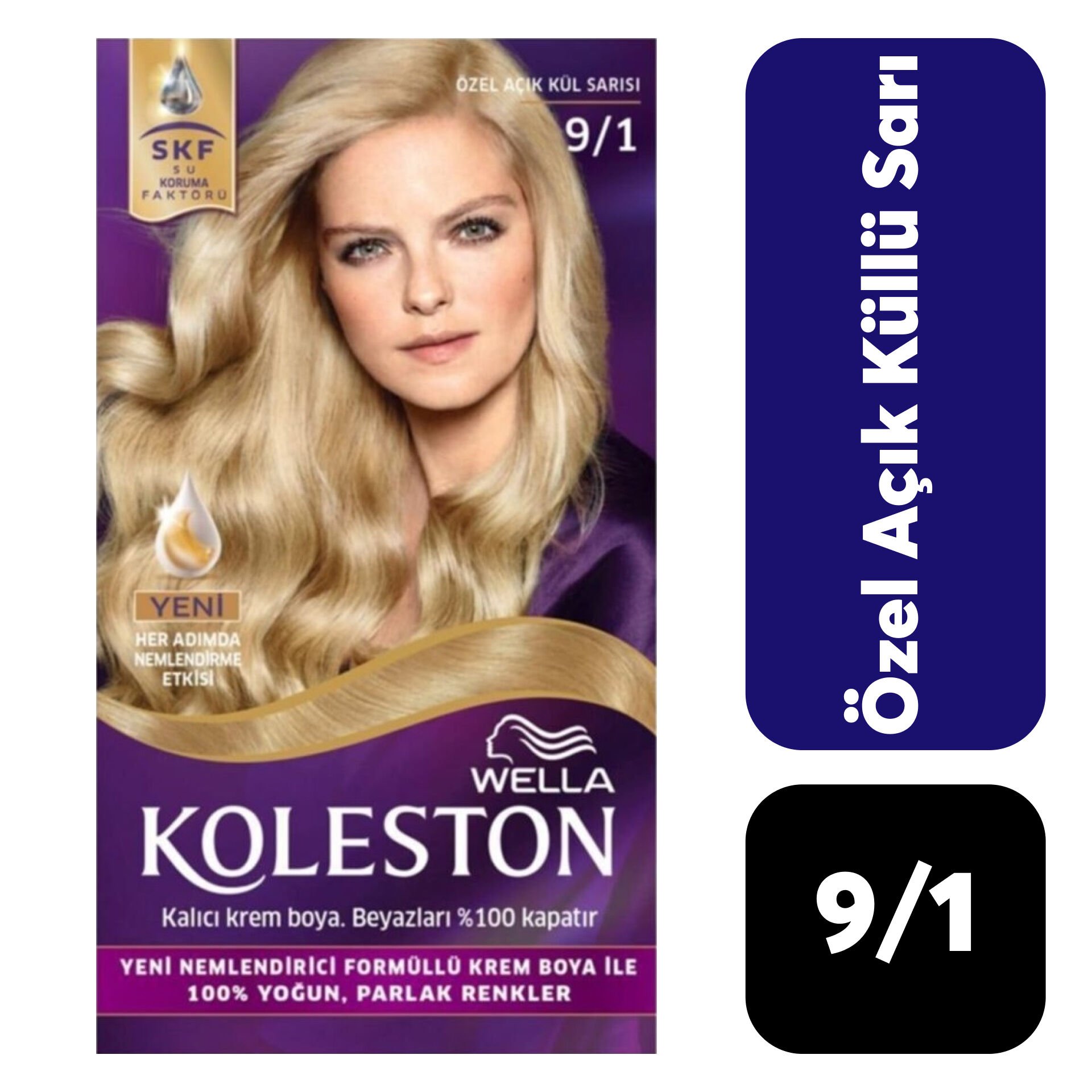 .Set Koleston Kit .9/1 Özel Açık Küllü Sarı