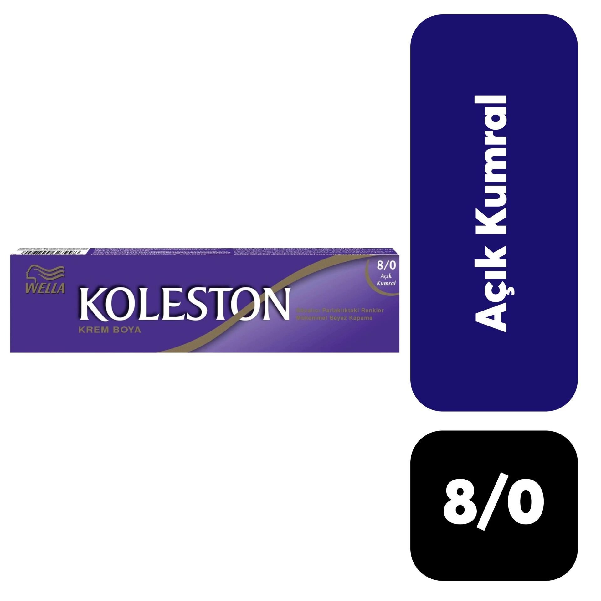 Koleston Tüp .8/0 Açık Kumral