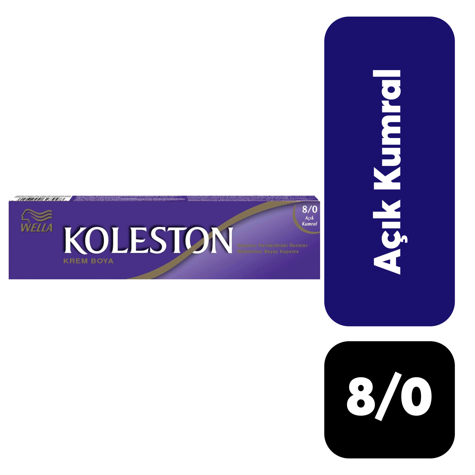 Koleston Tüp .8/0 Açık Kumral