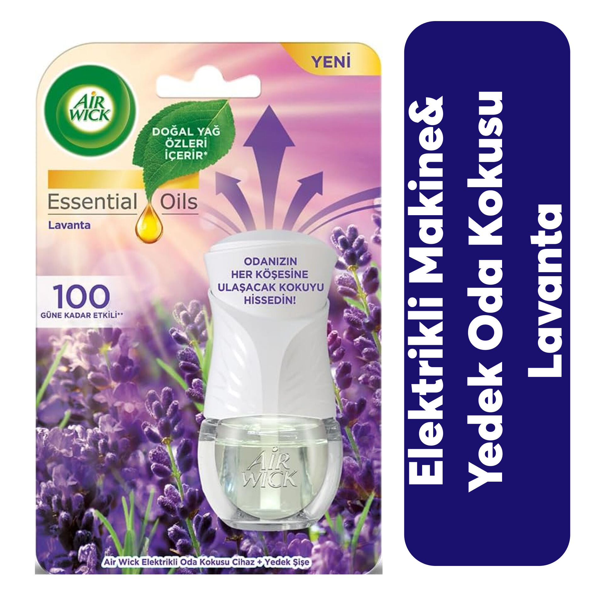 Koku Air Wick Elektrikli Oda Kokusu + Makine Lavanta