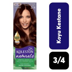 Doğal Koleston Naturals .3/4 Koyu Kestane Saç Boyası