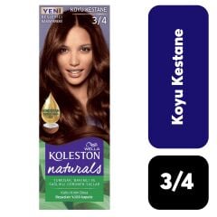 Doğal Koleston Naturals .3/4 Koyu Kestane Saç Boyası