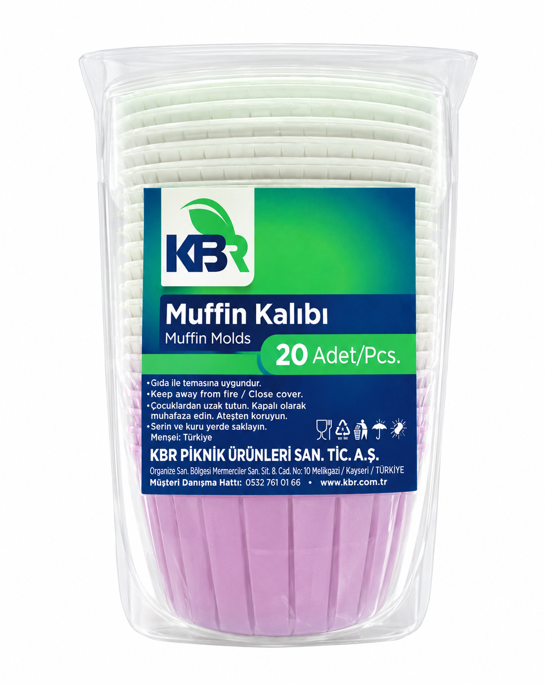 Kbr Muffın Kalıbı 20 Li