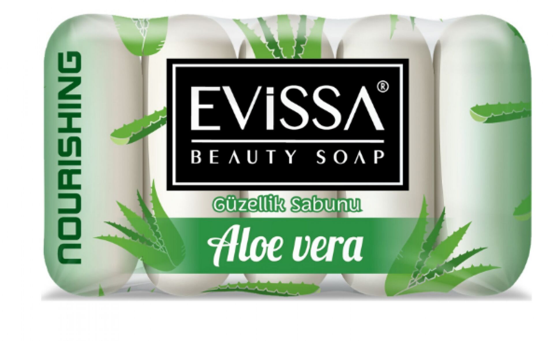 Sabun Evissa 5x55 gr Güzellik Aloe Vera