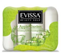 Sabun Evissa Ecopack 4x70 Gr Elma