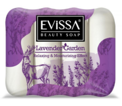 Sabun Evissa Ecopack 4x70 gr Lavanta