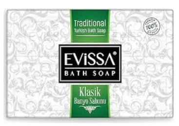 Sabun Evissa Banyo 4x150 Gr Klasik