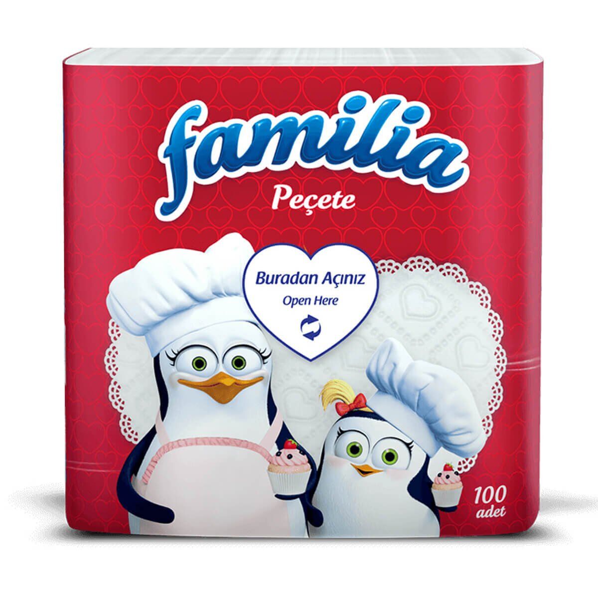 Familia Peçete 100'lü