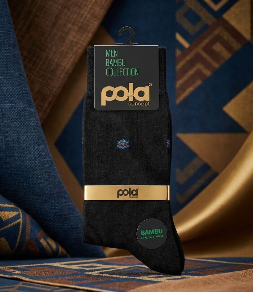 Pola Erkek Bambu Kışlık Dikişsiz Çorap 40-44