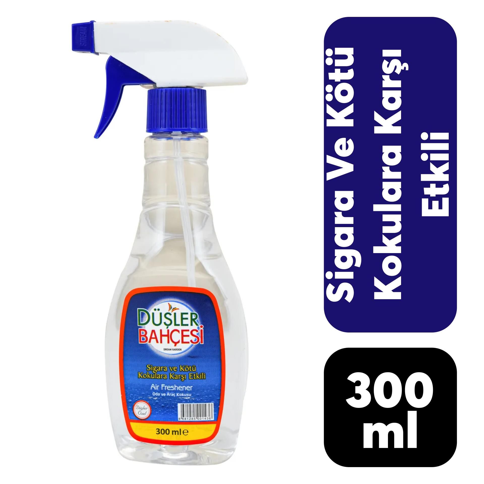 Koku Giderici Düşler Bahçesi 300 ml Sigara ve Kötü Sprey