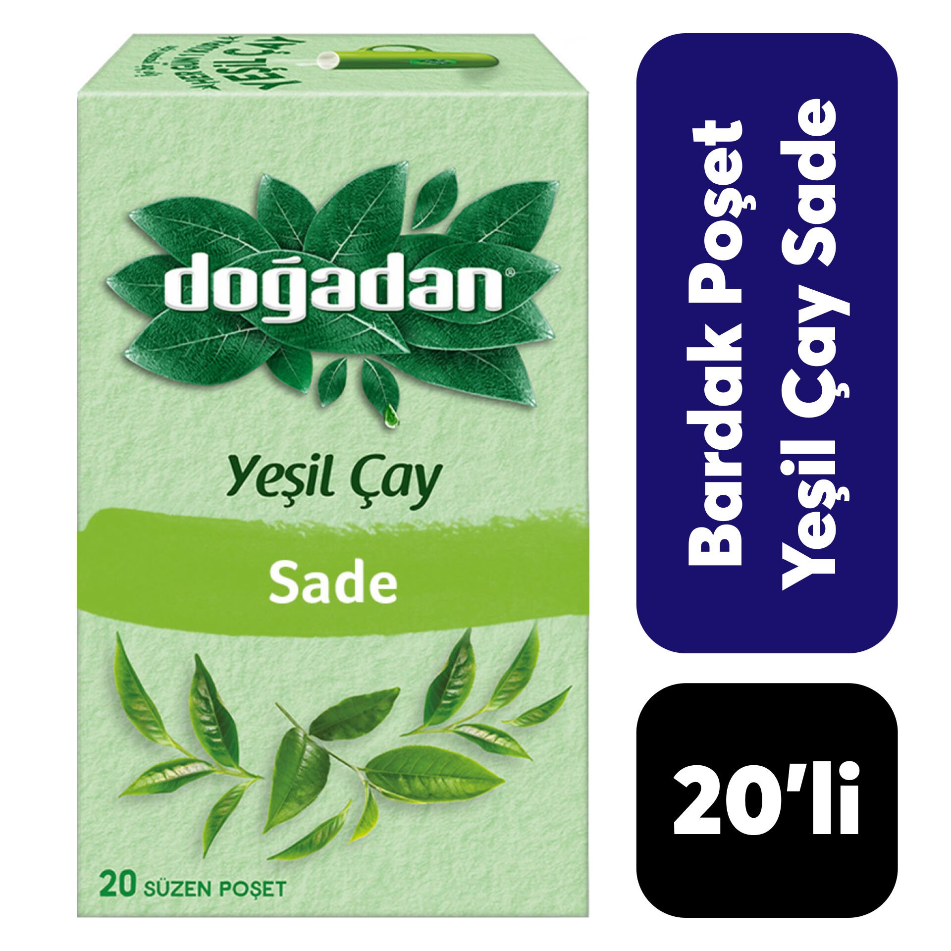 .Doğadan 20'li Yeşil Çay