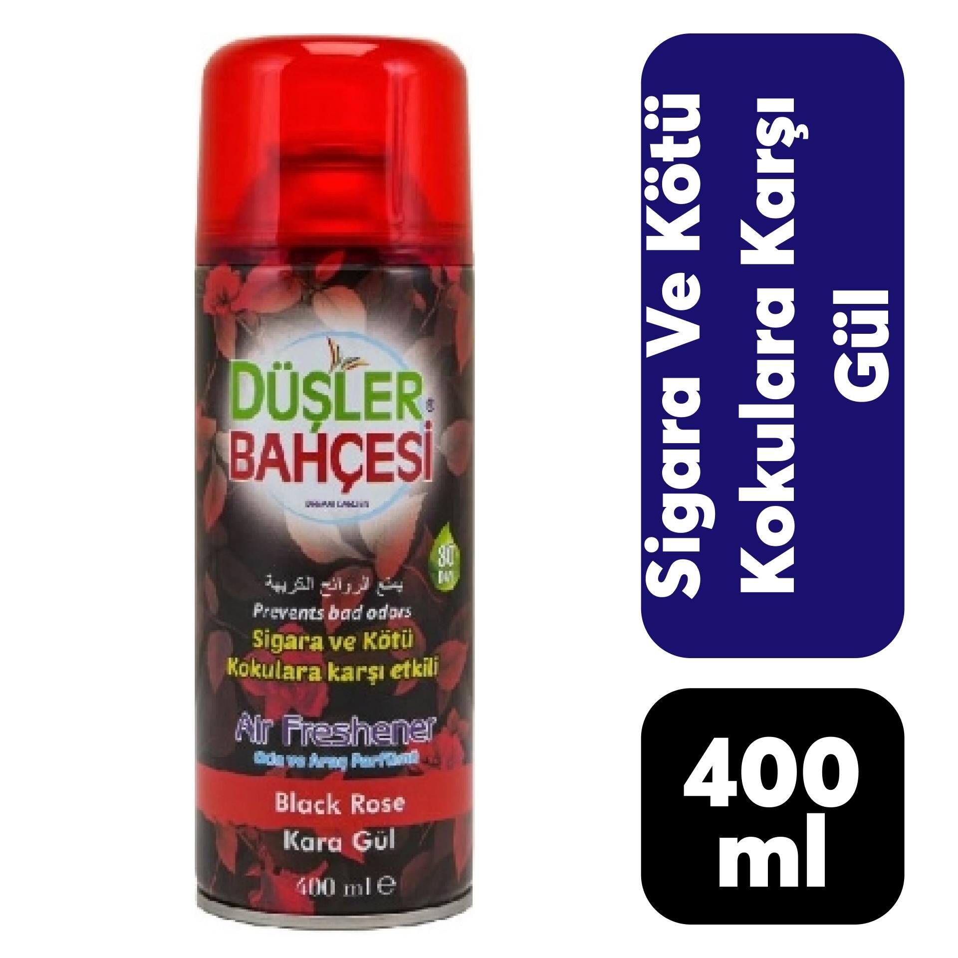 Koku Giderici Düşler Bahçesi 400 ml Sigara ve Kötü  Gül