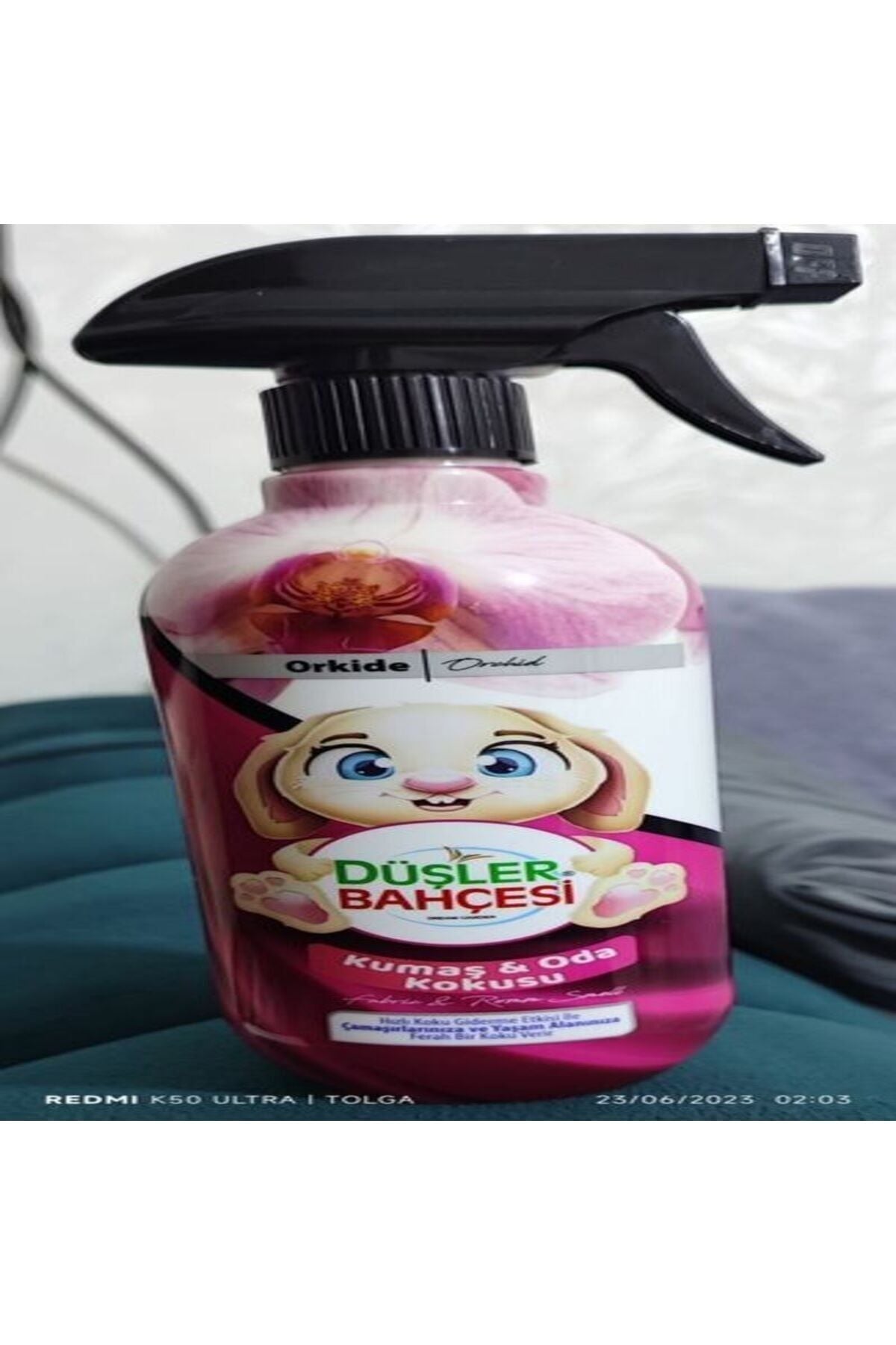 Kumaş & Oda Kokusu Düşler Bahçesi 450 ml Orkide