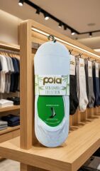 Pola Erkek Bambu Baget Çorap Beyaz 40-44