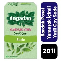 .Doğadan 20'li Yumuşak İçimli Yeşil Çay Sade