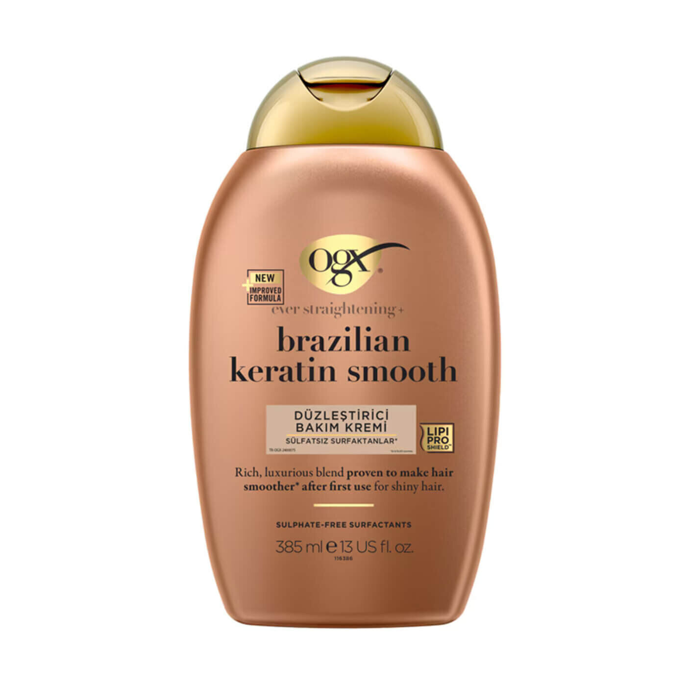 OGX Düzleştirici Brazilian Keratin Smooth Bakım Kremi 385 ml