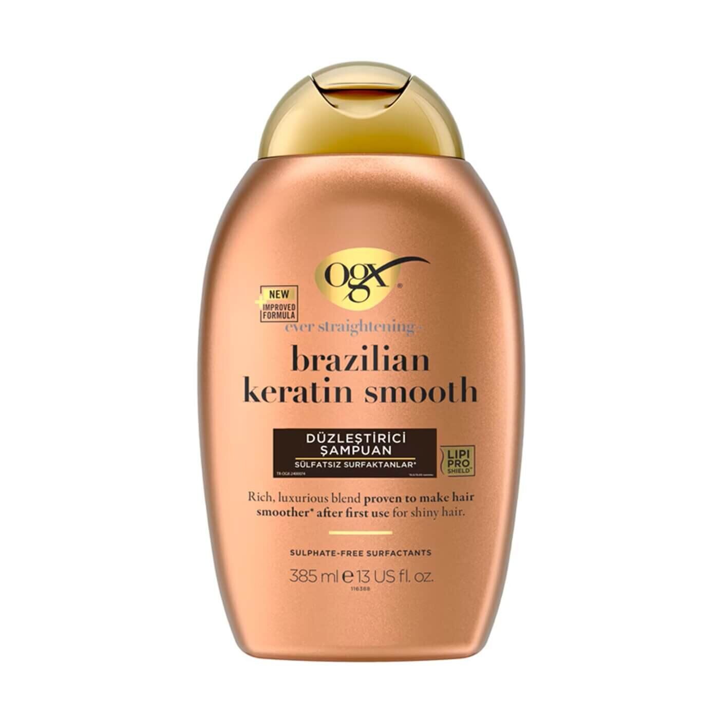 OGX Brezilya Keratin Şampuan 385 ml